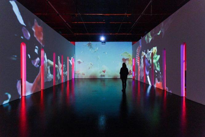 Rachel Rossin: Stalking the Trace exhibition at the Zabludowicz Collection