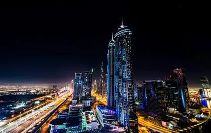 Das JW Marriott Marquis Hotel Dubai hielt lange den Rekord für das höchste Hotel der Welt. 