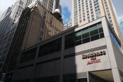 Das Residence Inn Marriott ist das höchste Hotel in New York City.