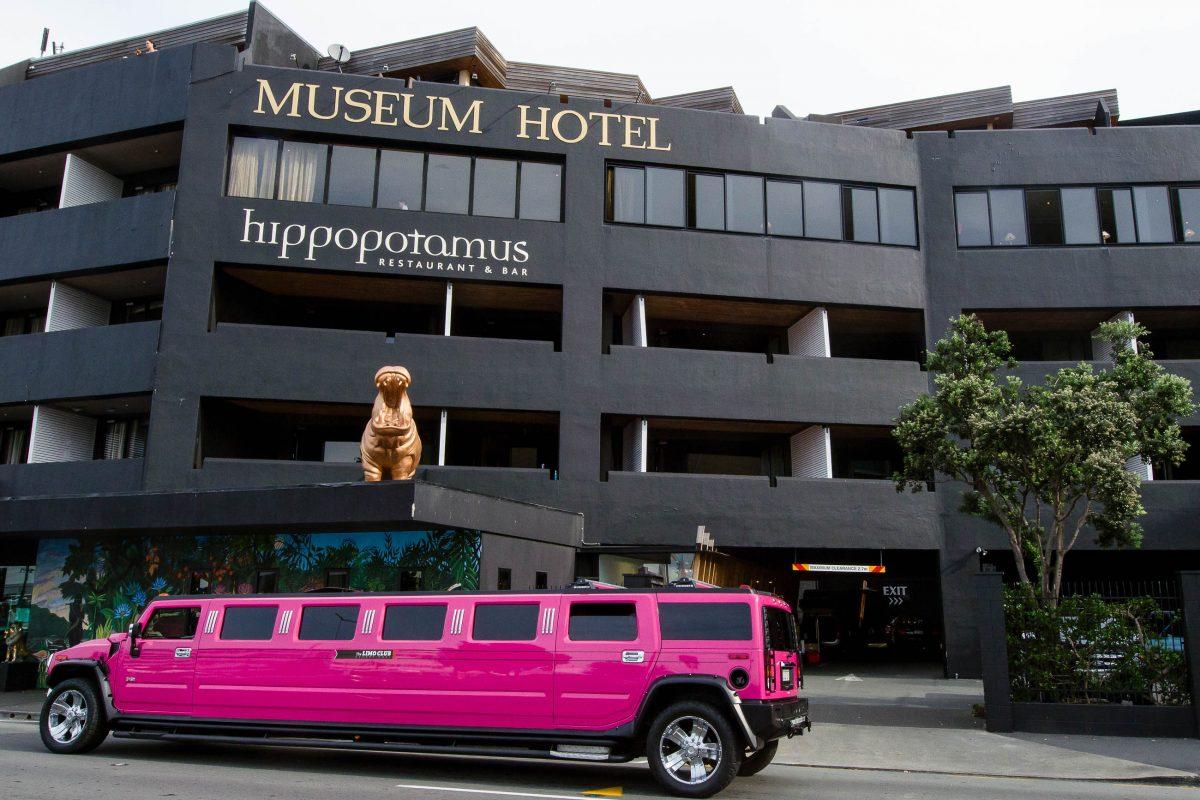 The five-storey museum hotel once stood on the site of the current National Museum in Wellington and has been demolished and moved, New Zealand - © ChameleonsEye / Shutterstock